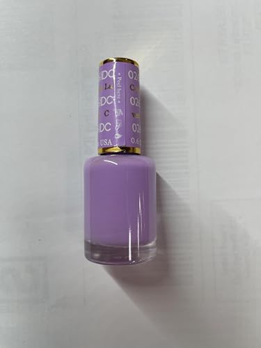 DAISY DND DC Gel Polish Set – Blue Collection, 026 Crocus Lavender, 0.5 fl oz | UV/LED Gel Polish + Air Dry Lacquer