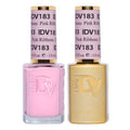 Daisy DND Diva Gel Polish Set – First Class Collection (Pink Ribbons) | UV/LED Gel Polish & Air Dry Lacquer Duo