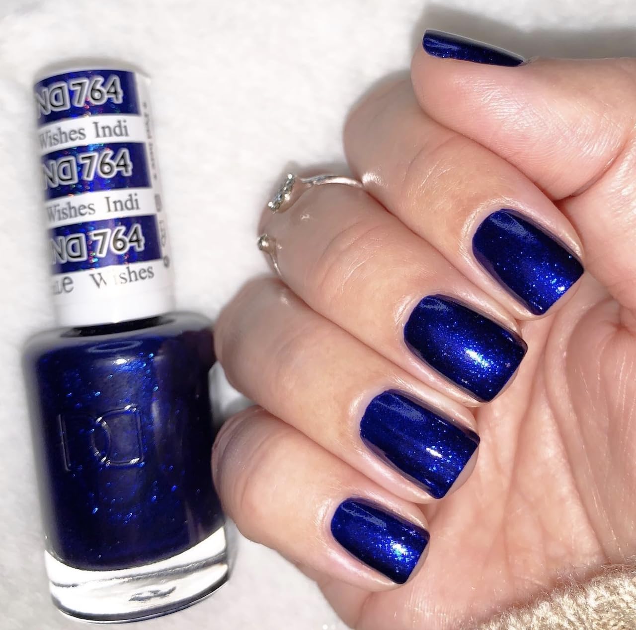 Daisy DND Indigo Wishes Gel Polish & Lacquer Duo – 764 Indigo Wishes (Purple Collection)