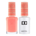 Daisy DND Gel Polish Set – Pink Jiggles 724 Gel & Lacquer Duo