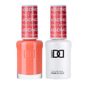 Daisy DND Gel Polish Set – Pure Cantaloupe 655 Orange Collection | Gel Polish + Nail Lacquer Duo 0.5 fl oz