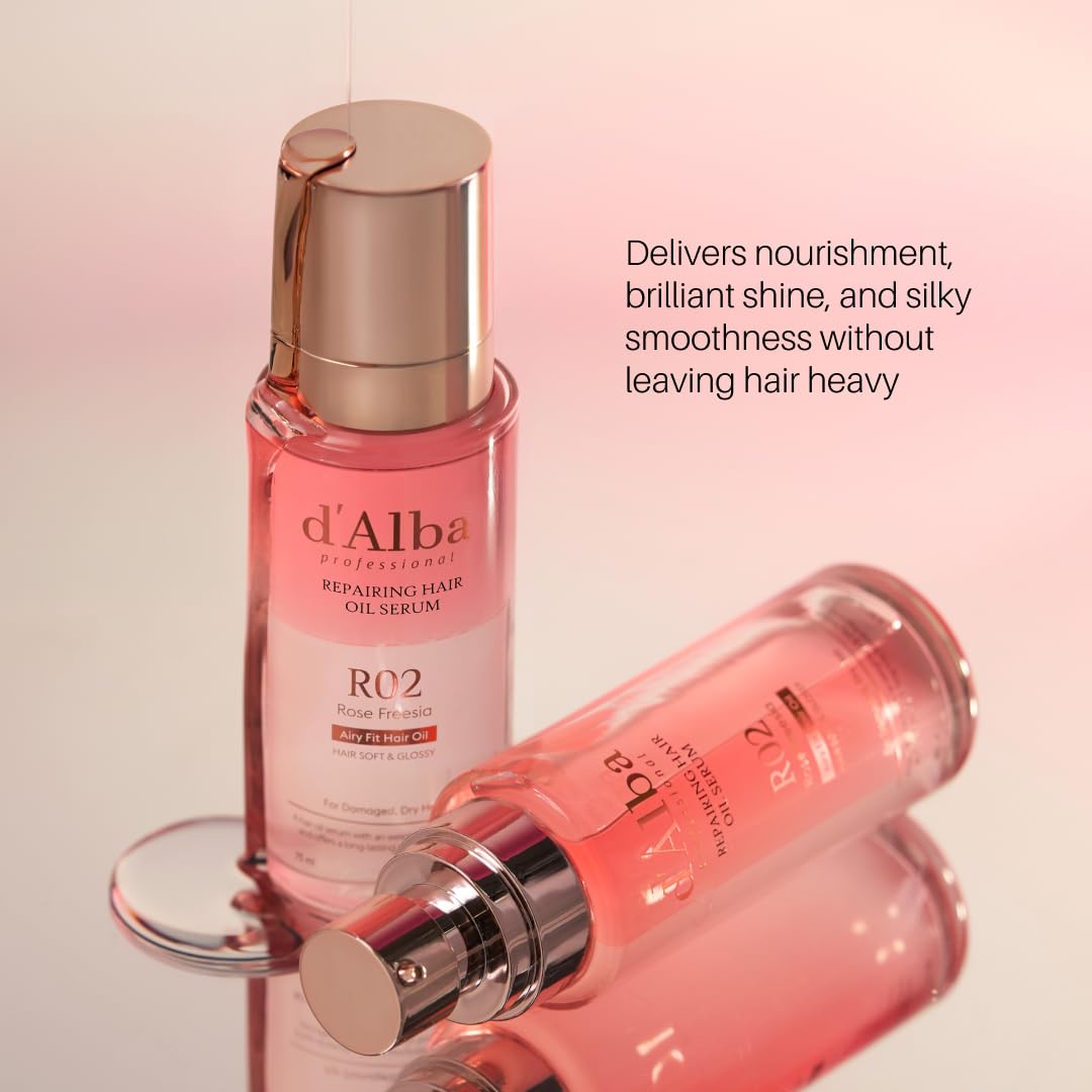 d'alba Piedmont Professional Reparing Hair Oil Serum 75ml | Nourish & Shine
