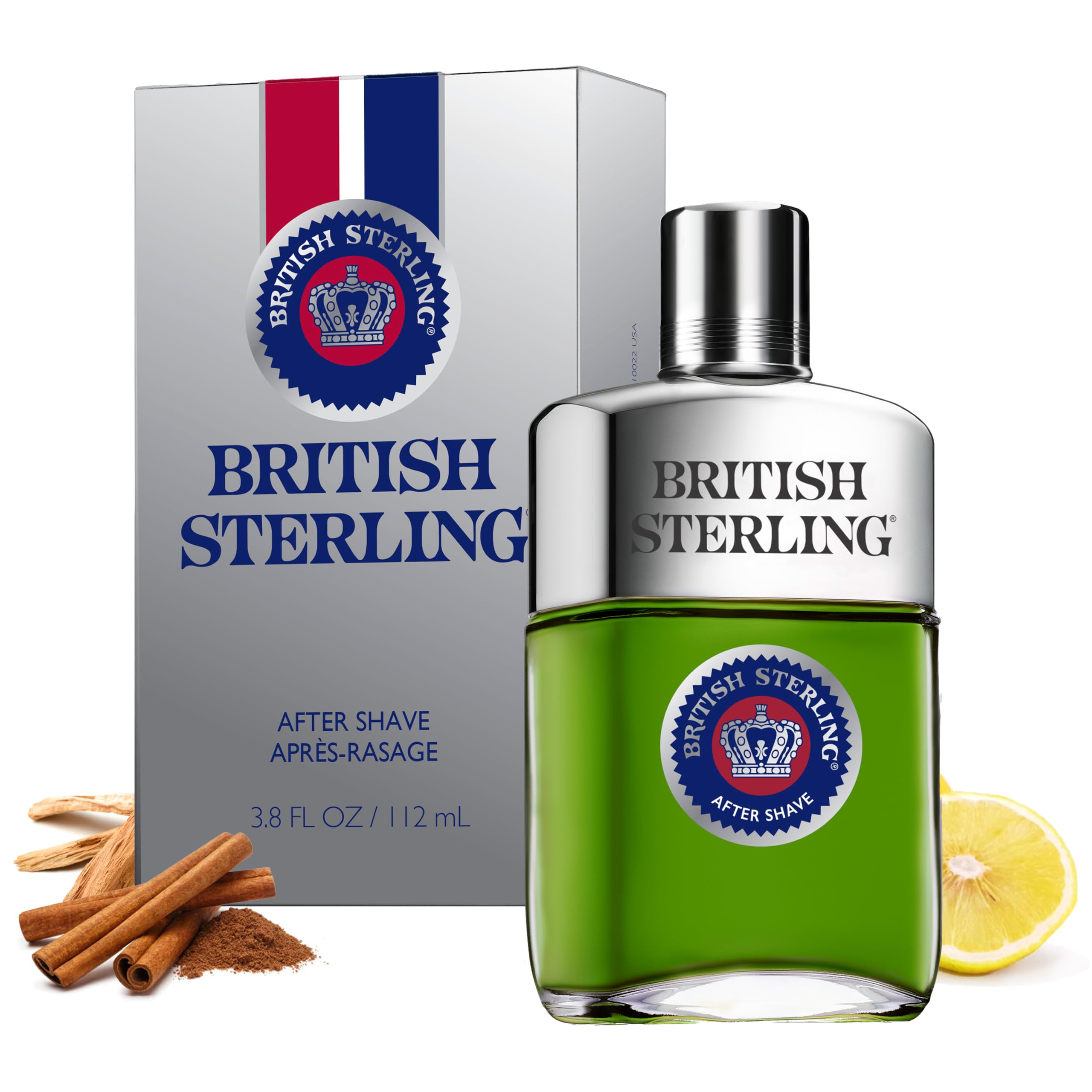 Dana British Sterling Aftershave for Men - 3.8 oz | Classic Scent