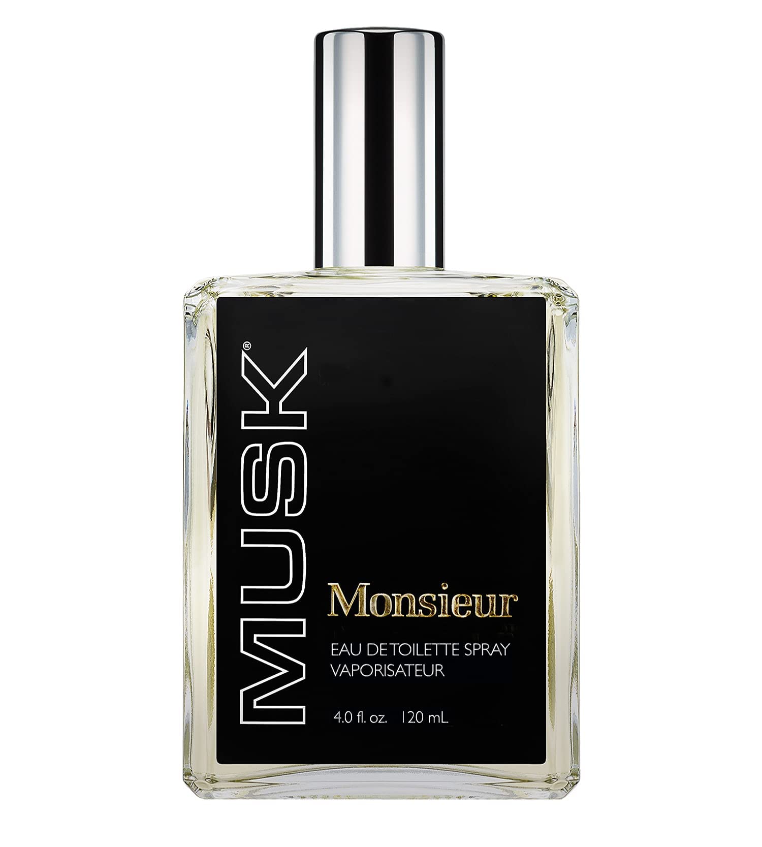Dana Monsieur Musk for Men Cologne Spray - 4 Oz | Premium Fragrance