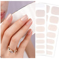 DANNI & TONI Mermaid Glitters Aurora Gel Nail Stickers – Semi-Cured Nail Wraps (28 pcs)