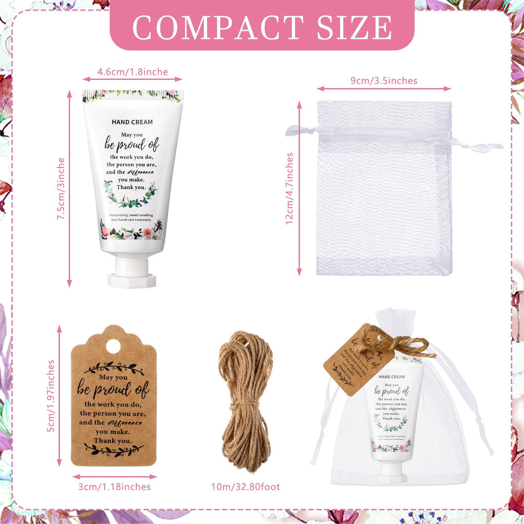 Dansib 48-Set Employee Appreciation Gift Collection – Mini Hand Creams for Team Gifts