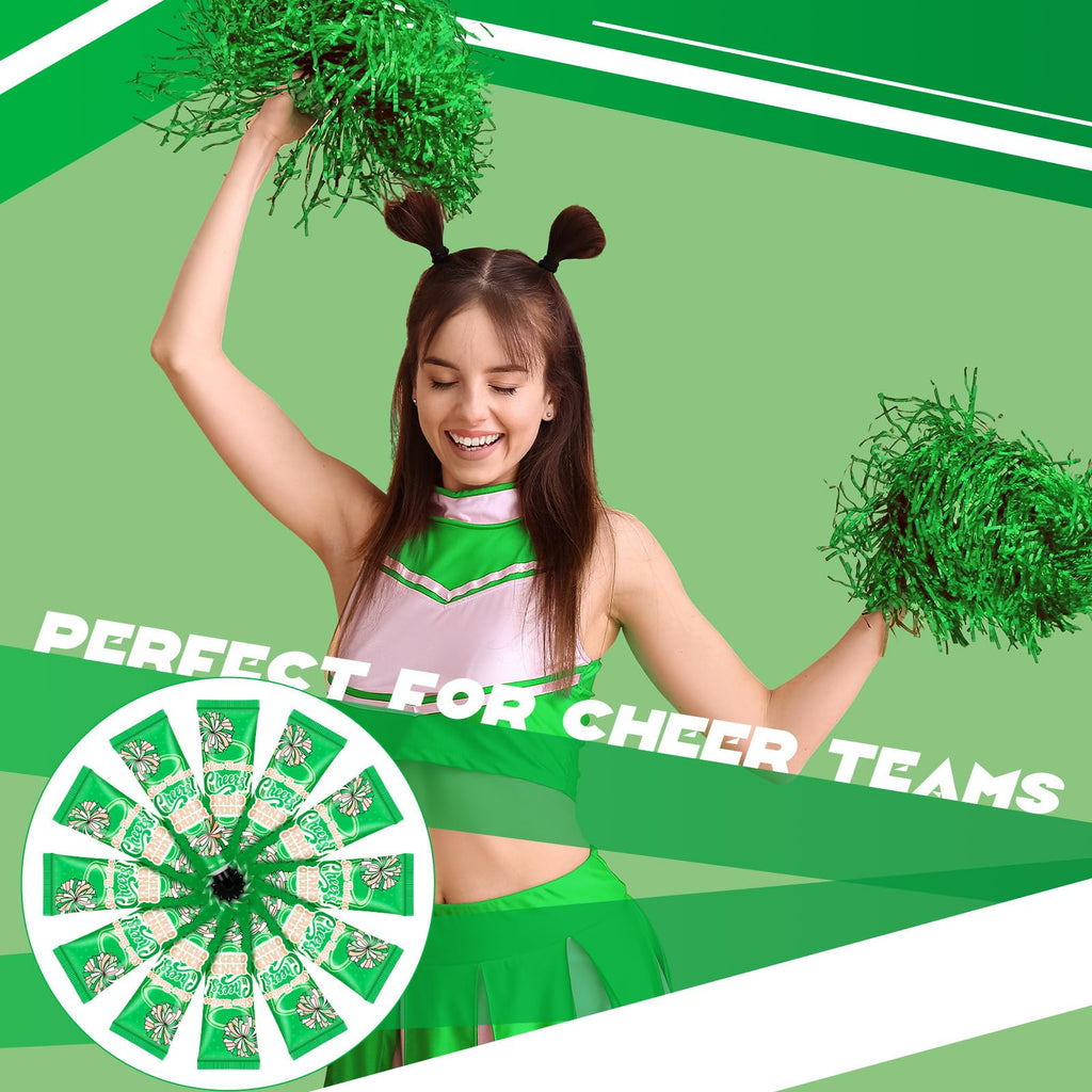 Dansib 24-Piece Cheer Team Hand Cream Bulk — Green Gift Set for Cheerleaders