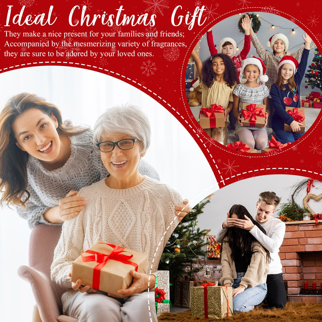 Dansib 48-Pcs Christmas Hand Cream Gift Set – Moisturizing, Non-Greasy Hand Lotions for Dry Hands | Stocking Stuffers