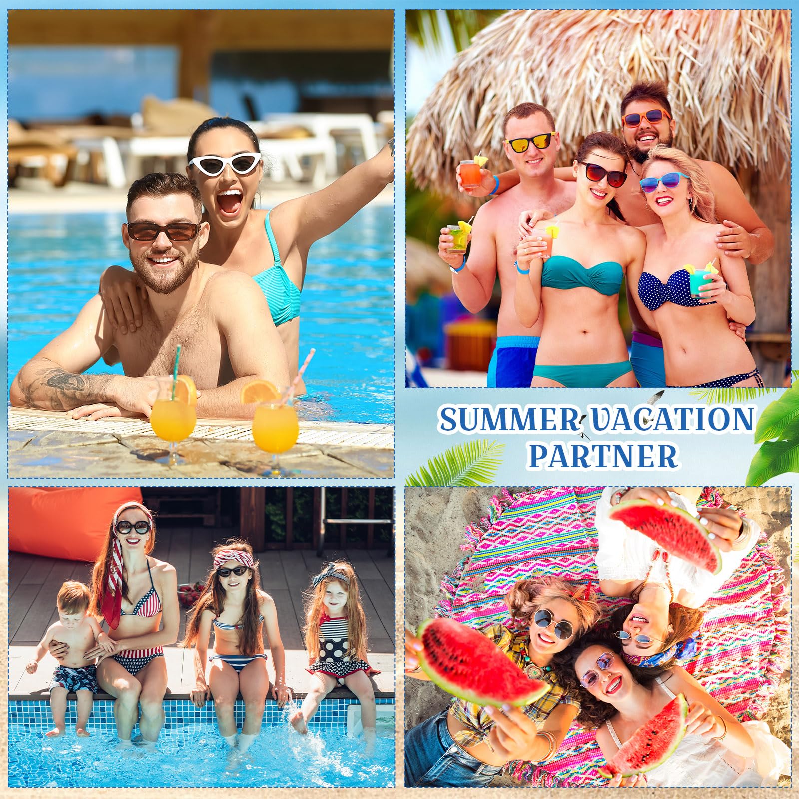 Dansib 24 Pcs Mini Sunscreen Bulk – SPF 30 Travel-Size 1oz Sunscreen Lotion for Wedding Favors