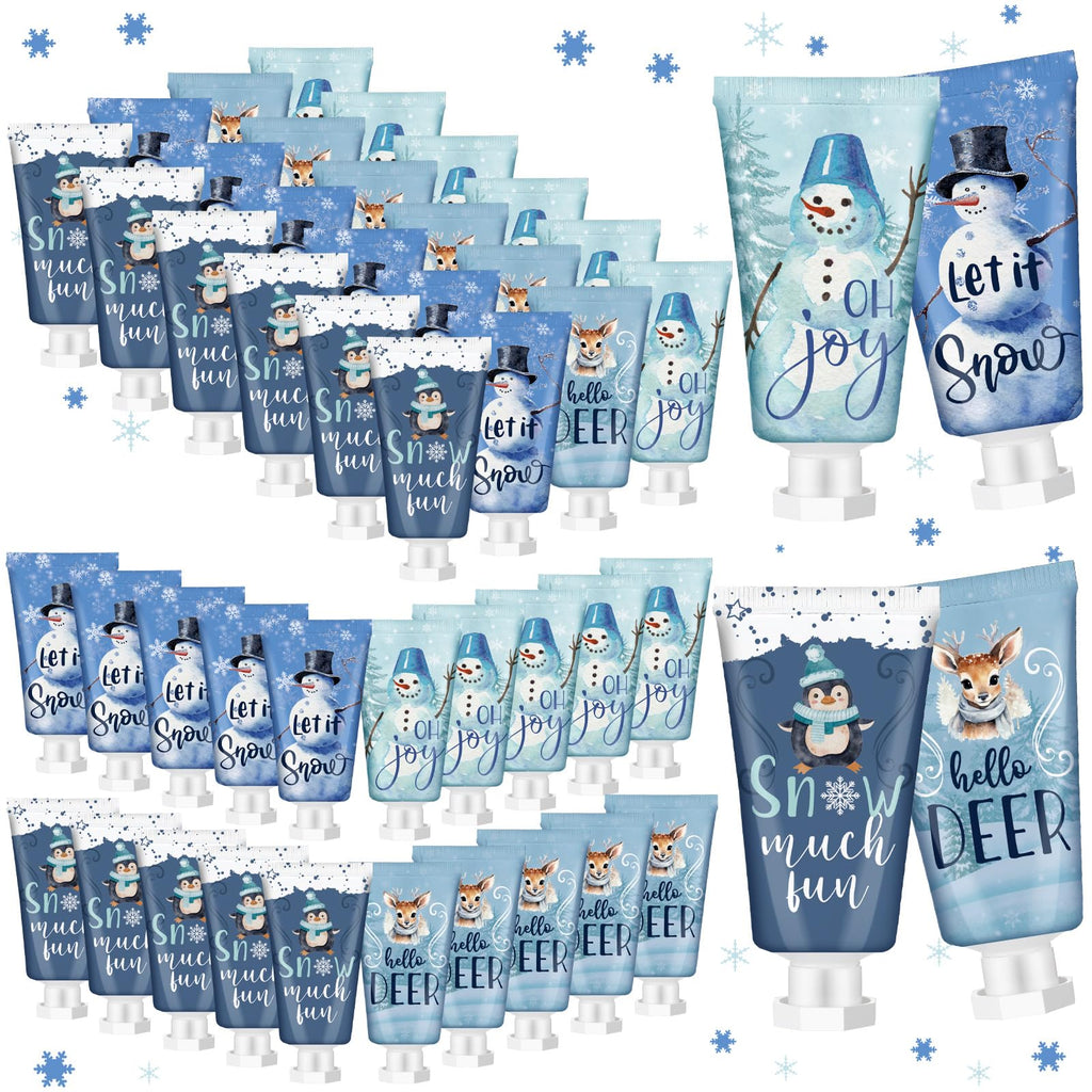 Dansib 24-Pack Winter Hand Cream Gift Set – Travel-Size Moisturizing Lotion