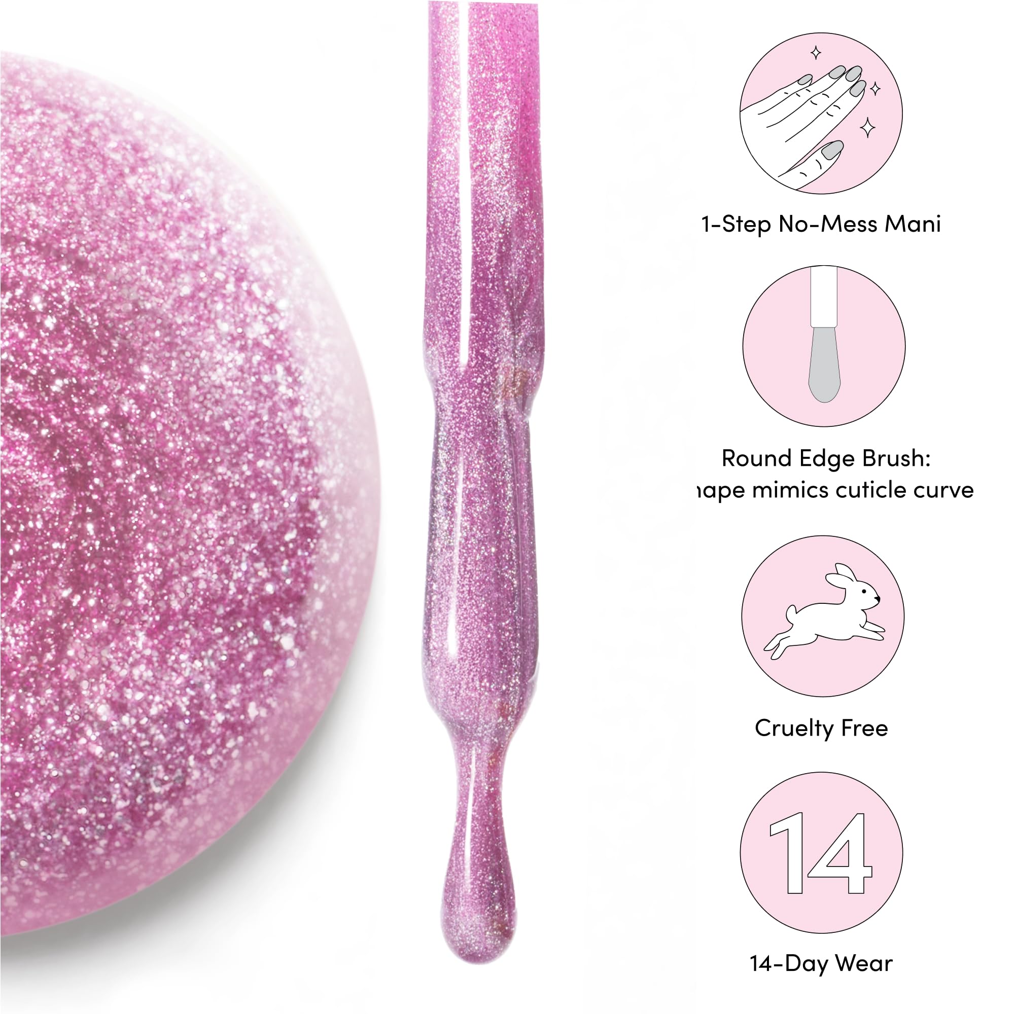 Dashing Diva One Gel Magnetic Polish Duo – Moment & Fantasy | 3-in-1 Base Coat, Nail Color & Top Coat