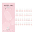 Dashing Diva Glaze Effects Nail Strips – Pearly Whites | Long-Lasting Gel Manicure