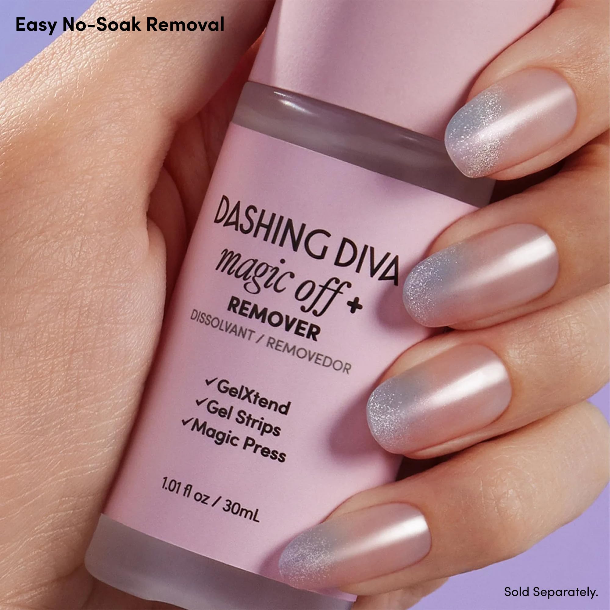 Dashing Diva Glaze Nail Strip Duo – Iridesci & Wishing Well | Long-Lasting Semi-Cured Gel Strips