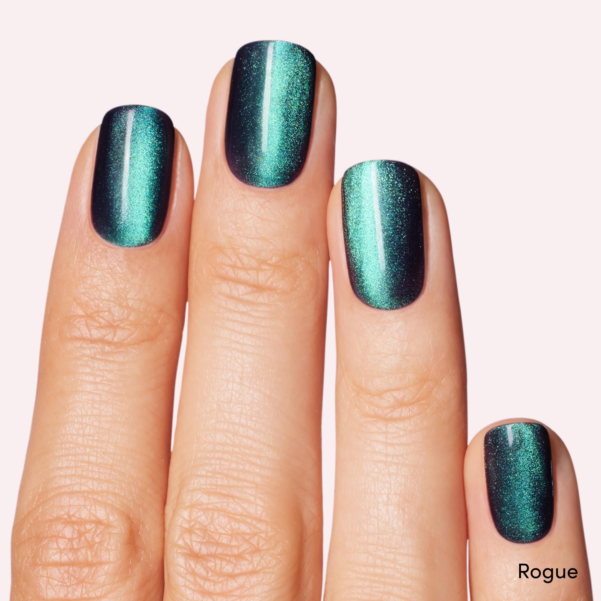 Dashing Diva One Gel Magnetic Polish Duo Watermelon: Rogue & Villainous | 3-in-1 Base/Color/Top Coat
