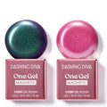 Dashing Diva One Gel Magnetic Polish Duo Watermelon: Rogue & Villainous | 3-in-1 Base/Color/Top Coat