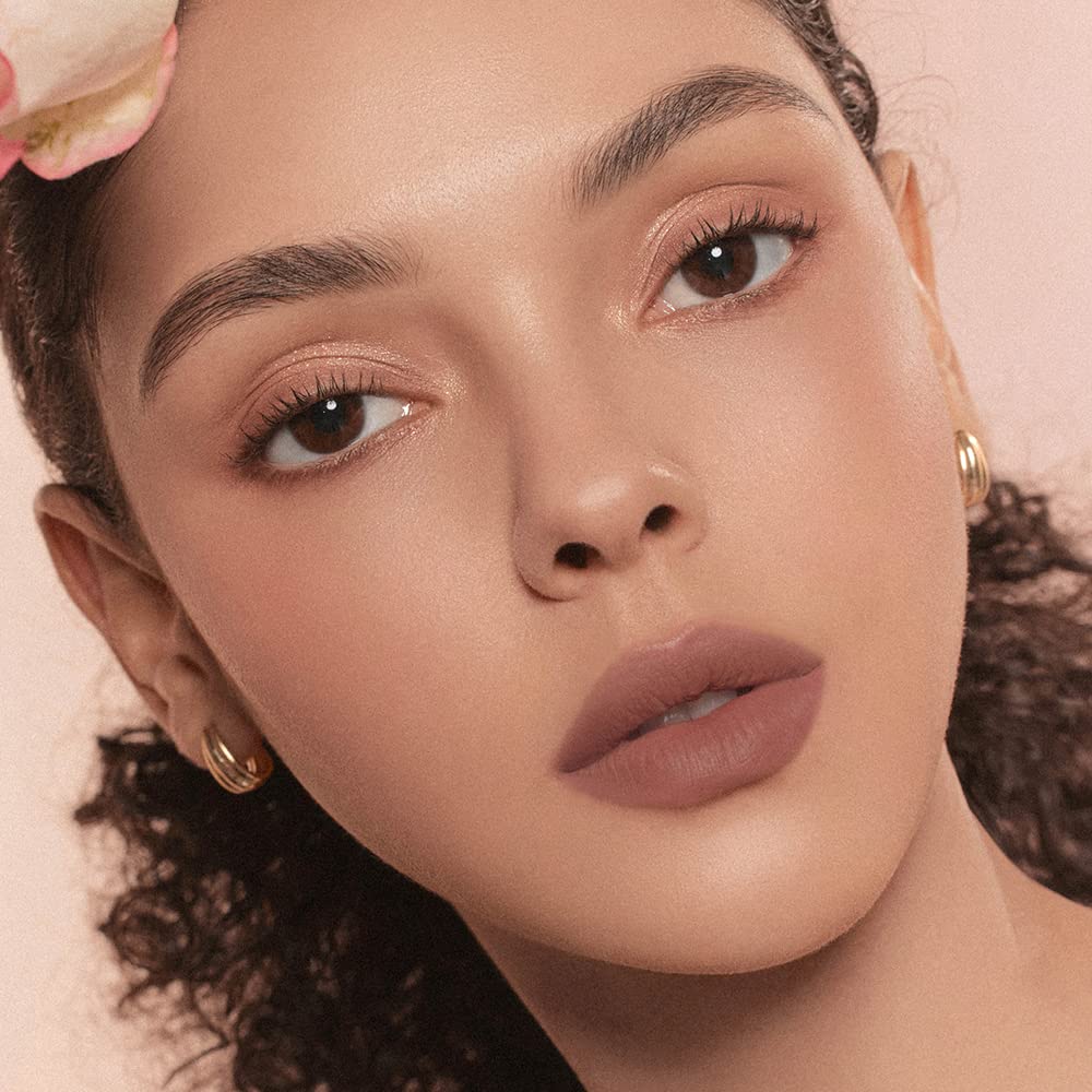 dasique Cream De Rose Tint 13 Mauve Taupe – Velvet Matte Lip Stain, Rose Water, Vegan