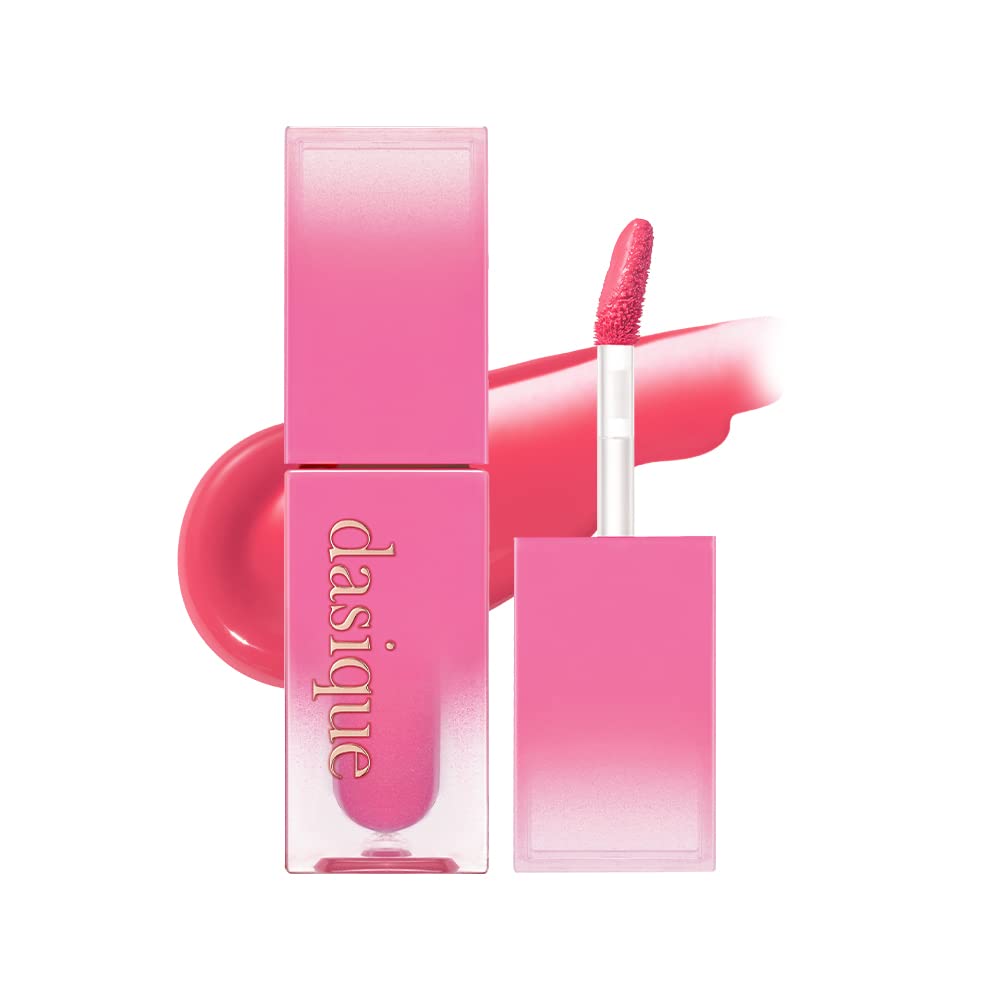 dasique Juicy Dewy Tint 05 Mauve Berry – Hydrating Lip Gloss Tint (0.12 oz) | Non-Sticky & Long-Wearing | Vegan, Cruelty-Free