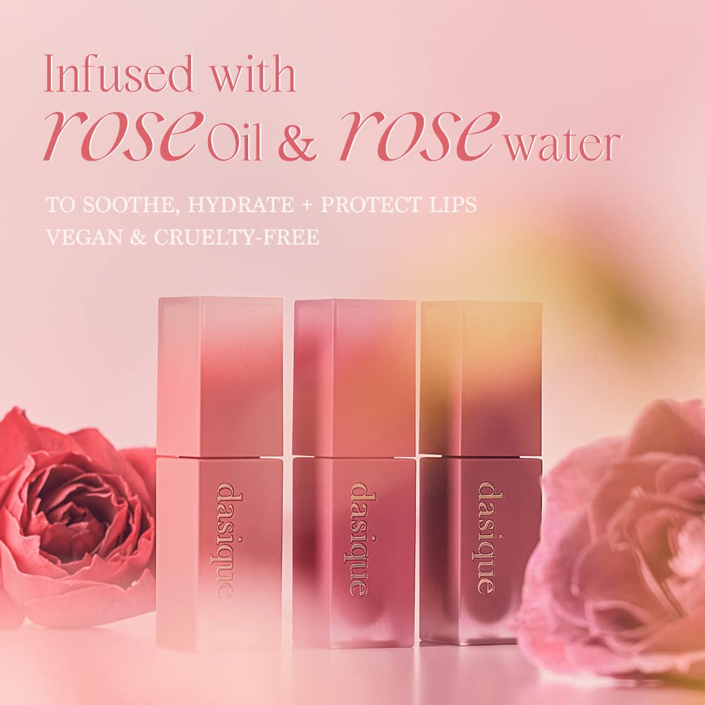 Dasique Vegan Cream de Rose Tint – Lip & Cheek Cream Tint