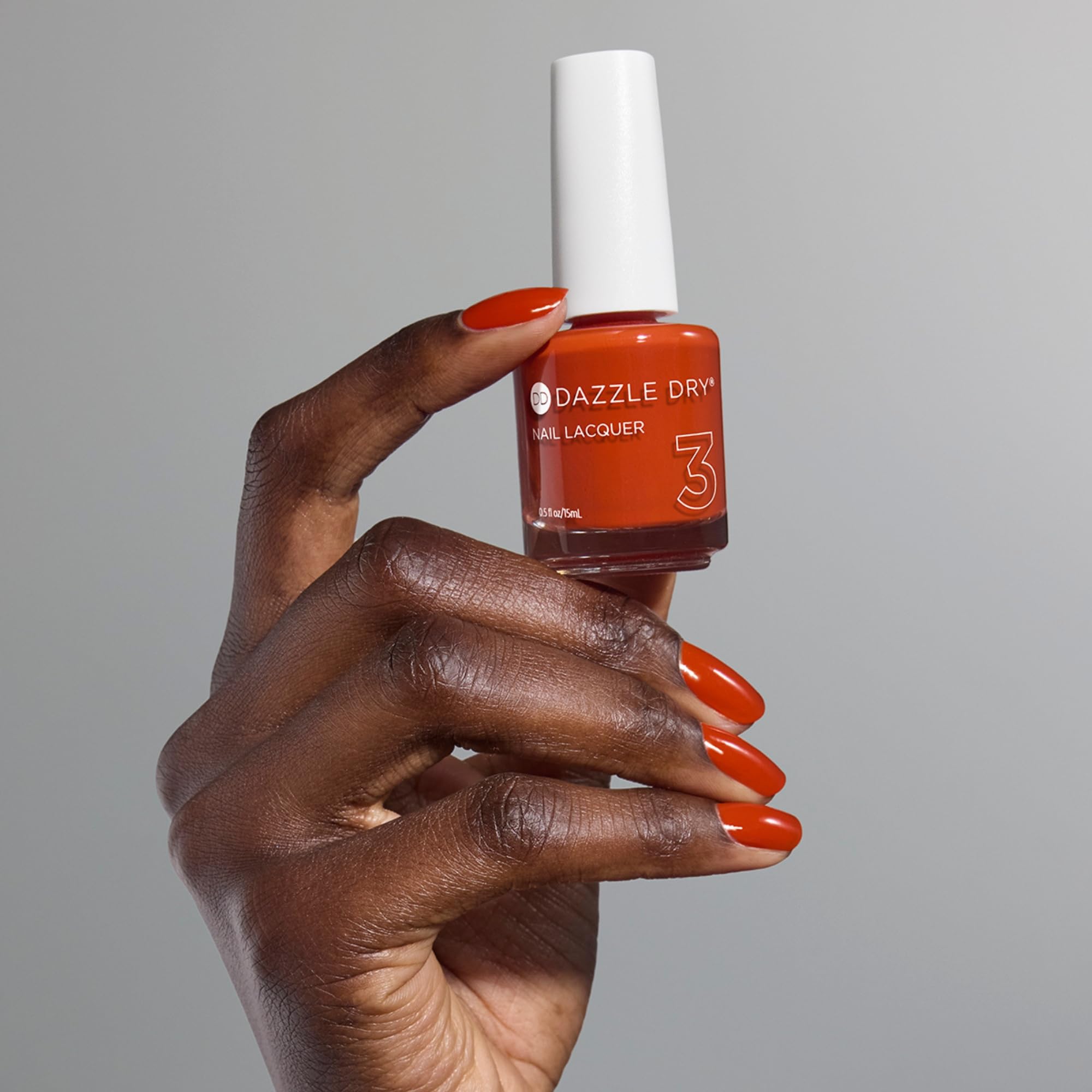 Dazzle Dry Nail Lacquer (Step 3) - Orchard Burnt Orange Cream - 0.5 fl oz