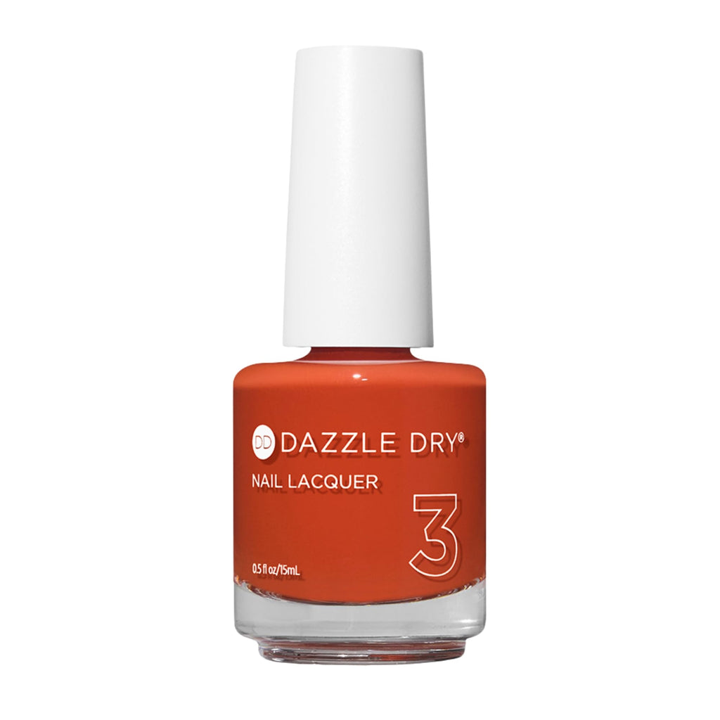 Dazzle Dry Nail Lacquer (Step 3) - Orchard Burnt Orange Cream - 0.5 fl oz