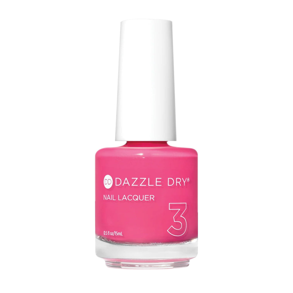 Dazzle Dry Nail Lacquer Step 3 Raspberry Creme – Quick Dry, Long-Lasting