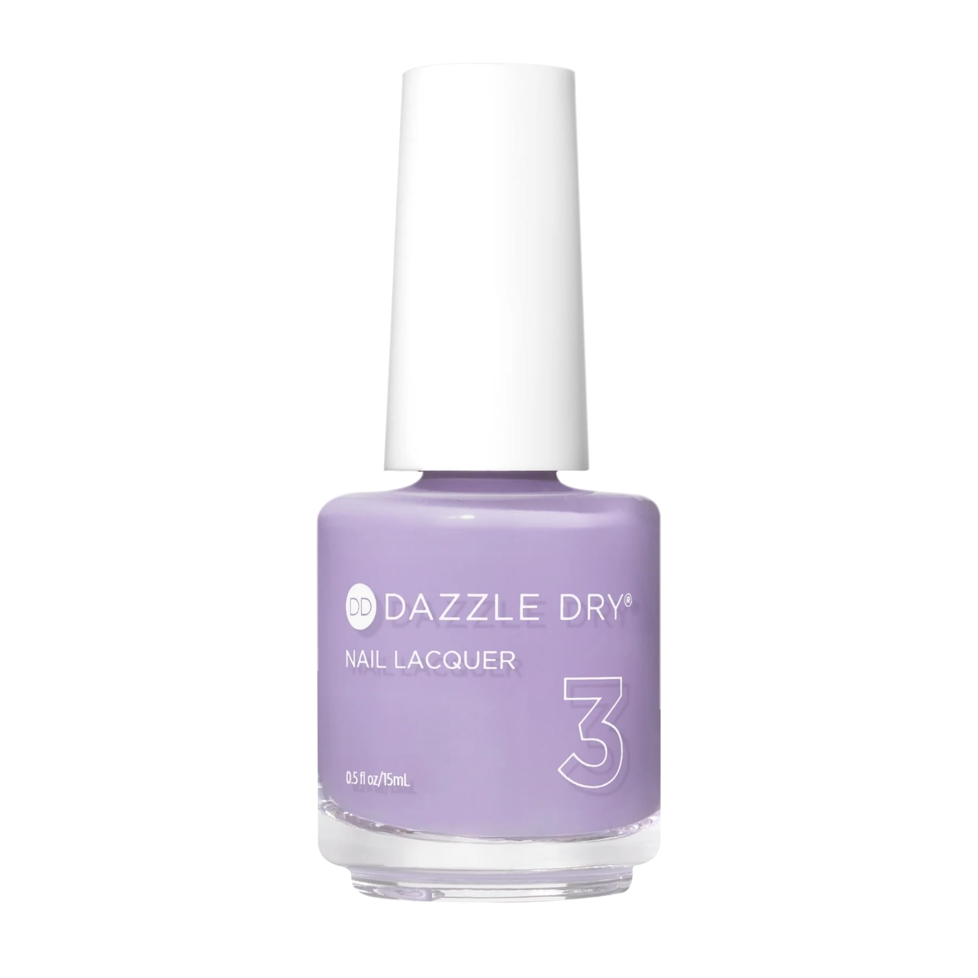 Dazzle Dry Nail Lacquer (Step 3) – Week in Provence (Cool Lavender) | Quick-Dry, 7+ Day Wear