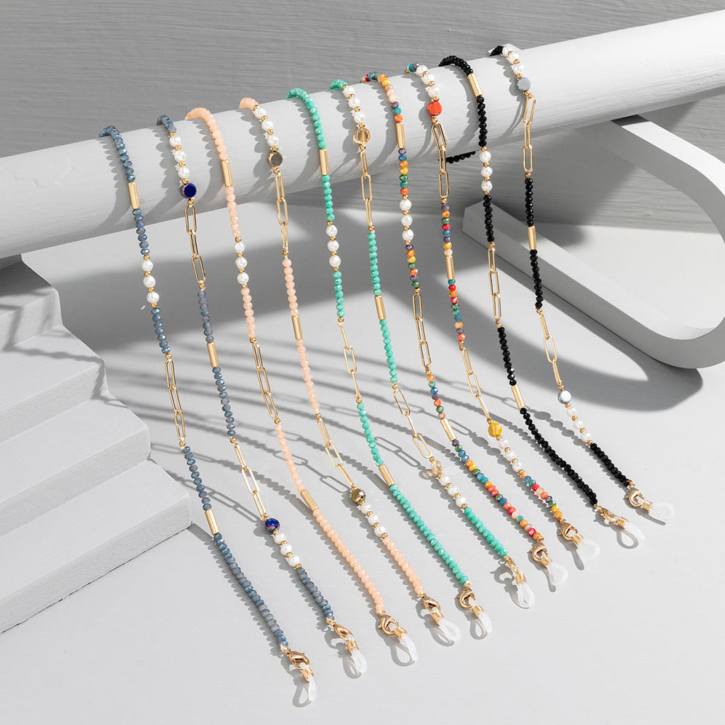 Colorful Chain Mask Chain, Fashionable Anti-loss Glasses Lanyard