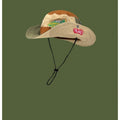 Women's Casual Retro Patch Foldable Fisherman Hat