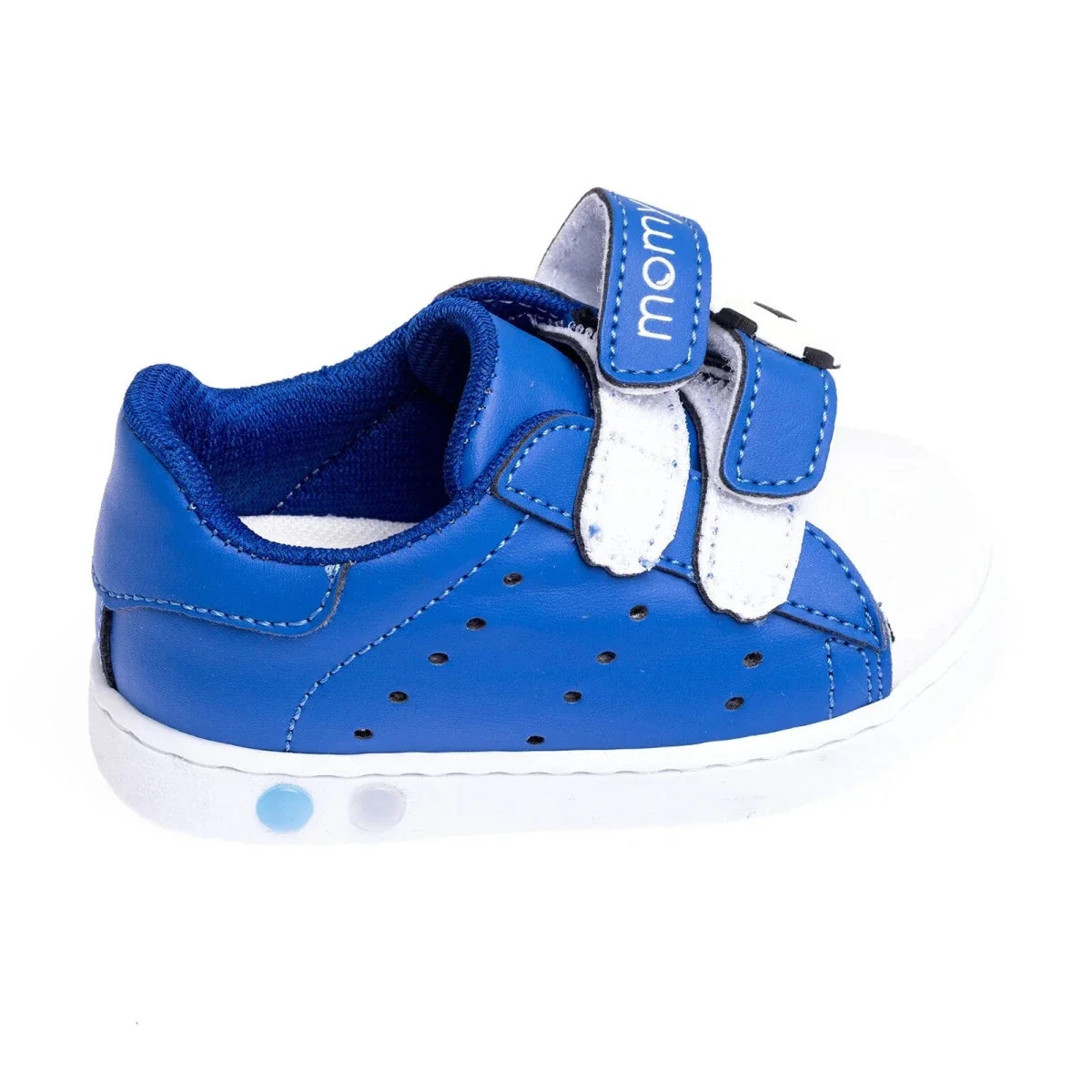 Football Print Faux Leather First Walker Baby Shoes