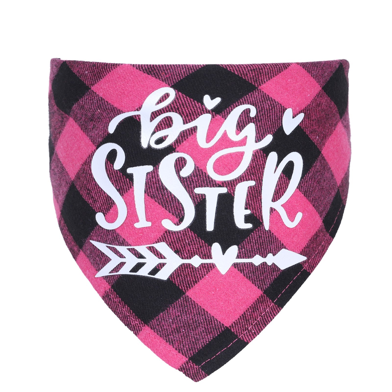 Cotton Plaid Single-layer Cat And Dog Ornaments