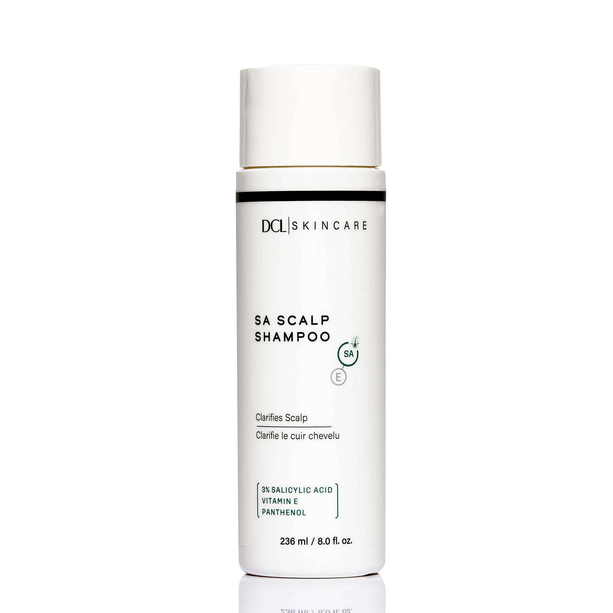 DCL Scalp Therapy Shampoo with Salicylic Acid – Itch & Flake Relief, 8 oz