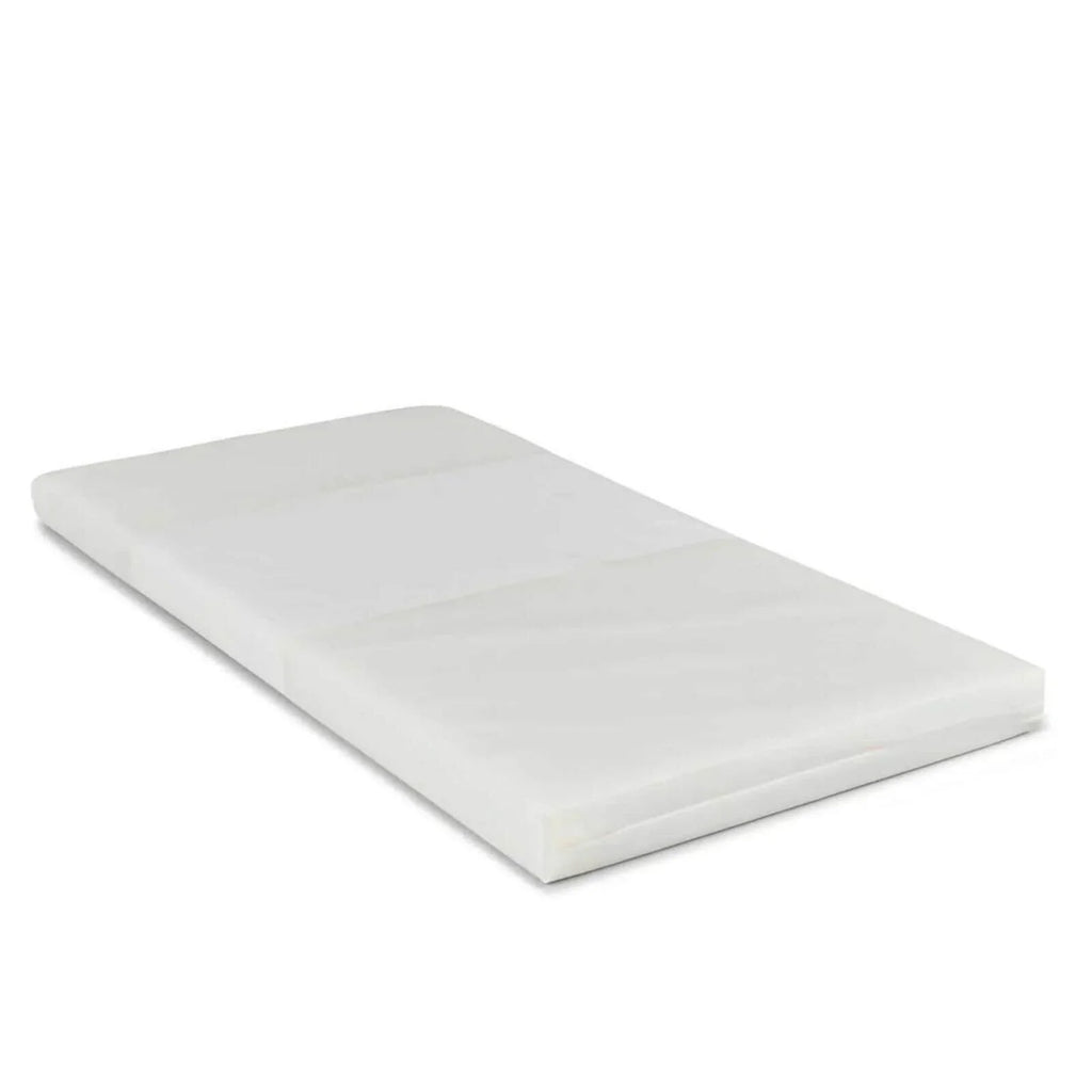 Ickle Bubba Coleby Space Saver Cot White - Fibre Mattress