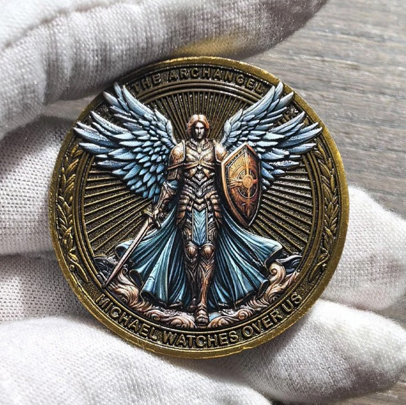 Archangel Michael Challenge Coin