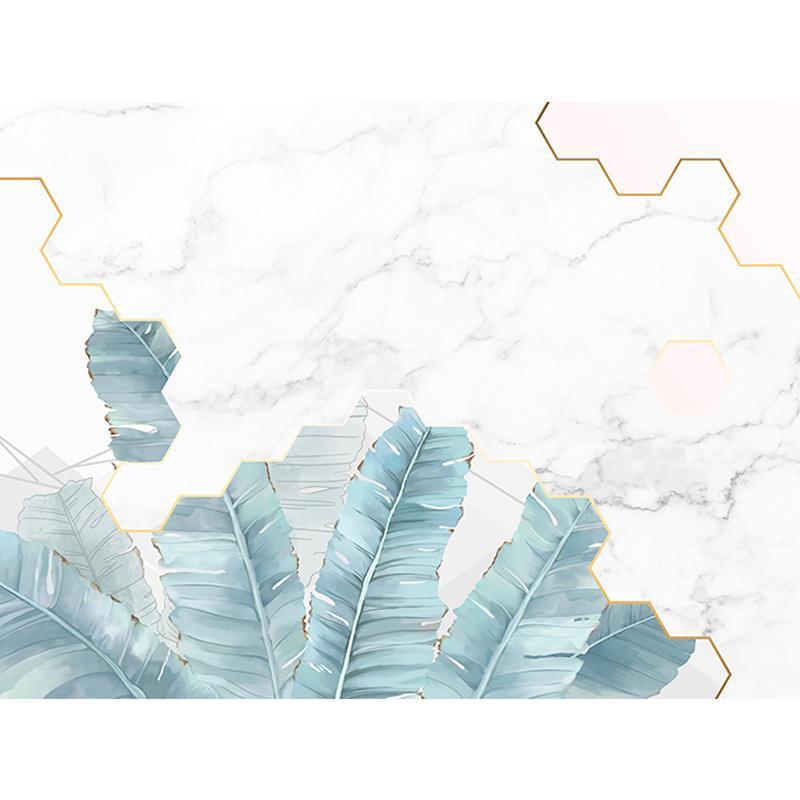 De Stijl Wallpaper, Lotus Leaf