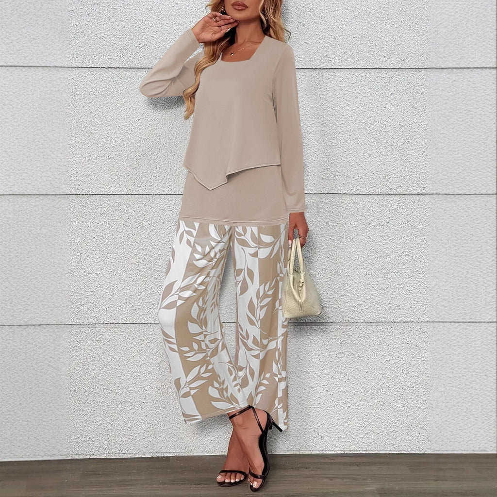 Temperament Commute Two-piece Set For Women
