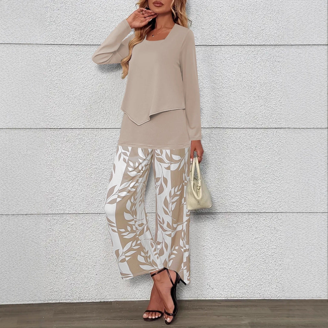Temperament Commute Two-piece Set For Women