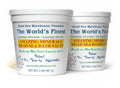 Dead Sea Warehouse Unscented Dead Sea Salt Bath Soaks – 2 lbs x 2 Pack for Relaxation & Skin Hydration