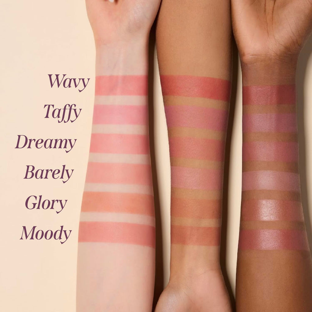 DEAR DAHLIA Petal Drop Blush (Softie) – Vegan Liquid Blush for Dewy, Buildable Color | Long-Wear Cheek Makeup