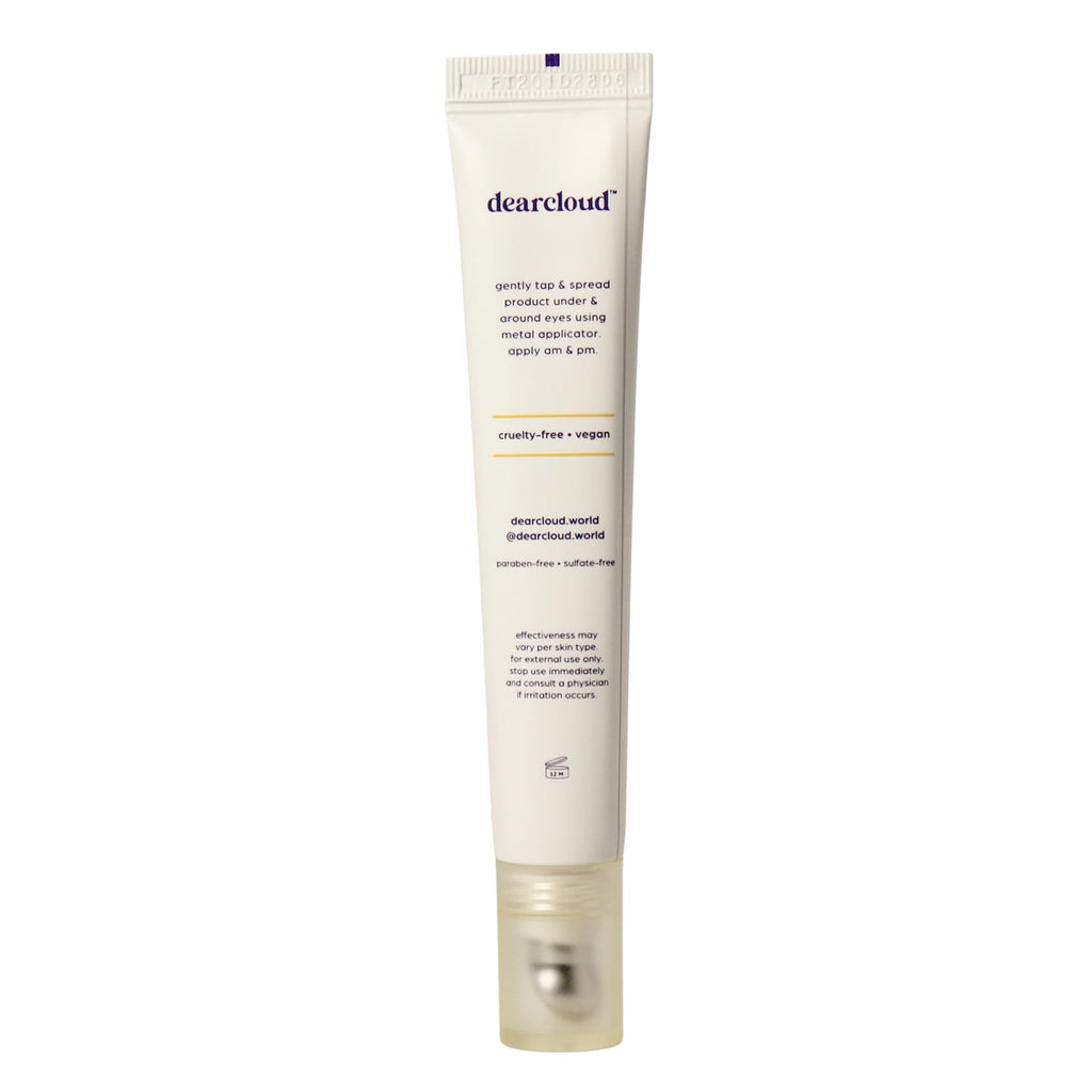 dearcloud Energy Eye Serum – Vitamin C + Dipeptide-2 for Puffiness & Dark Circles | Korean Skincare