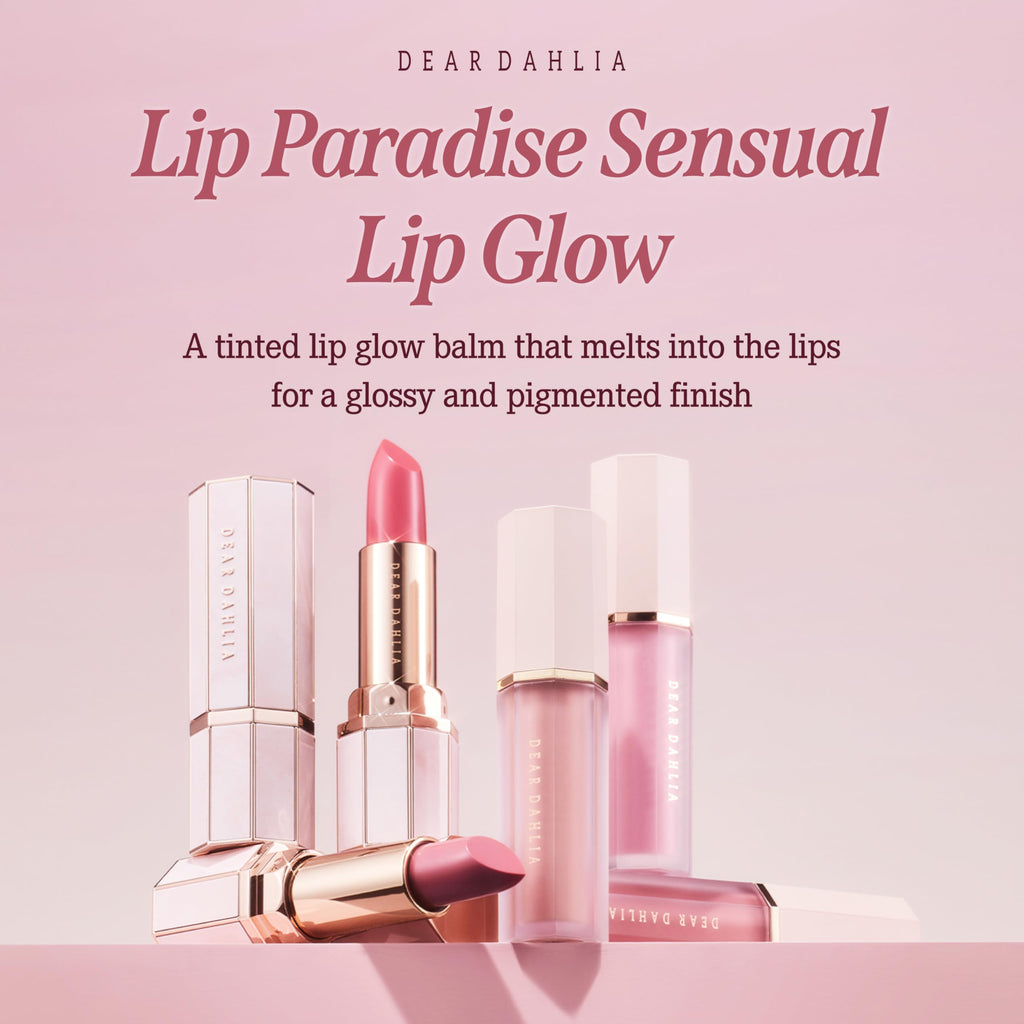 DEARDAHLIA Lip Paradise Sensual Lip Glow Hazle – Weightless Vegan Lipstick
