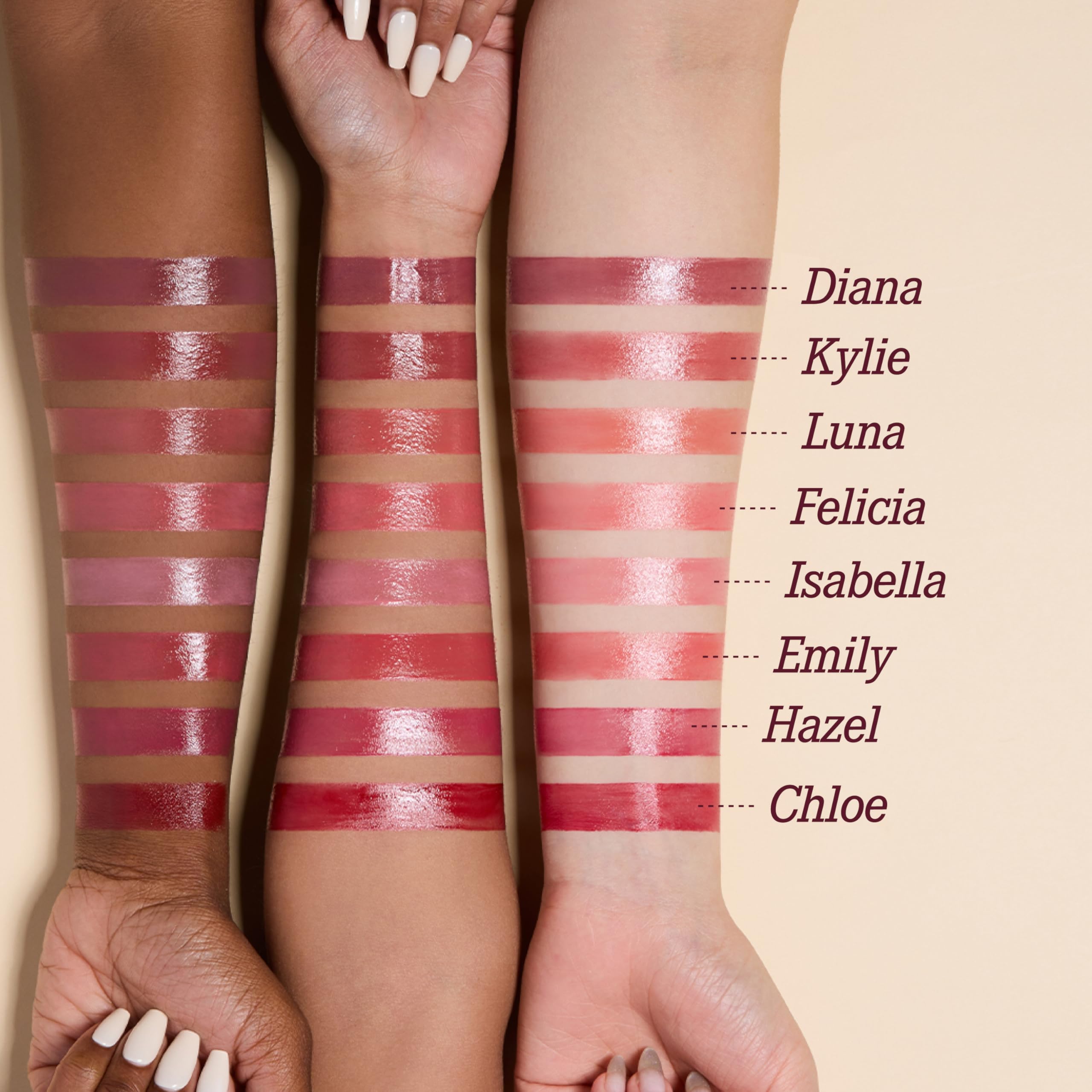 DEARDAHLIA Lip Paradise Sensual Lip Glow Hazle – Weightless Vegan Lipstick