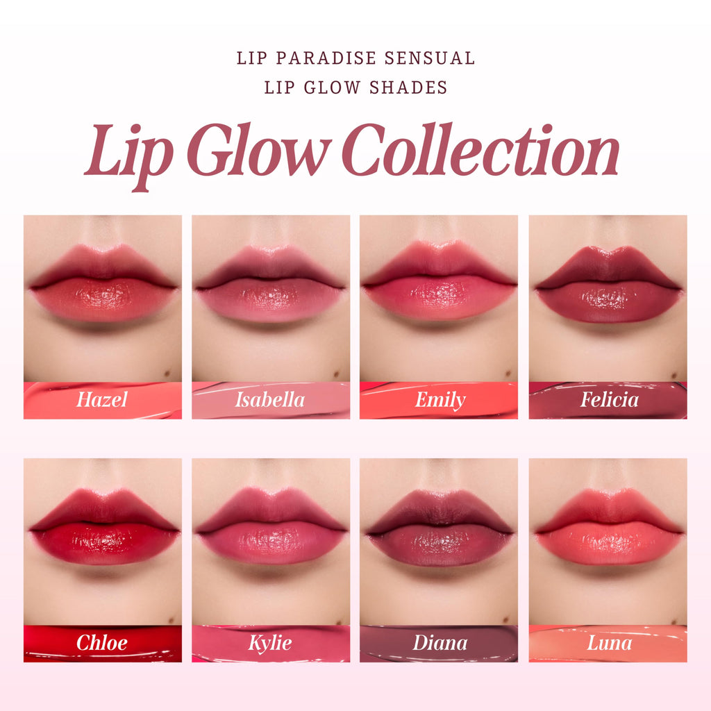DEARDAHLIA Lip Paradise Sensual Lip Glow Hazle – Weightless Vegan Lipstick