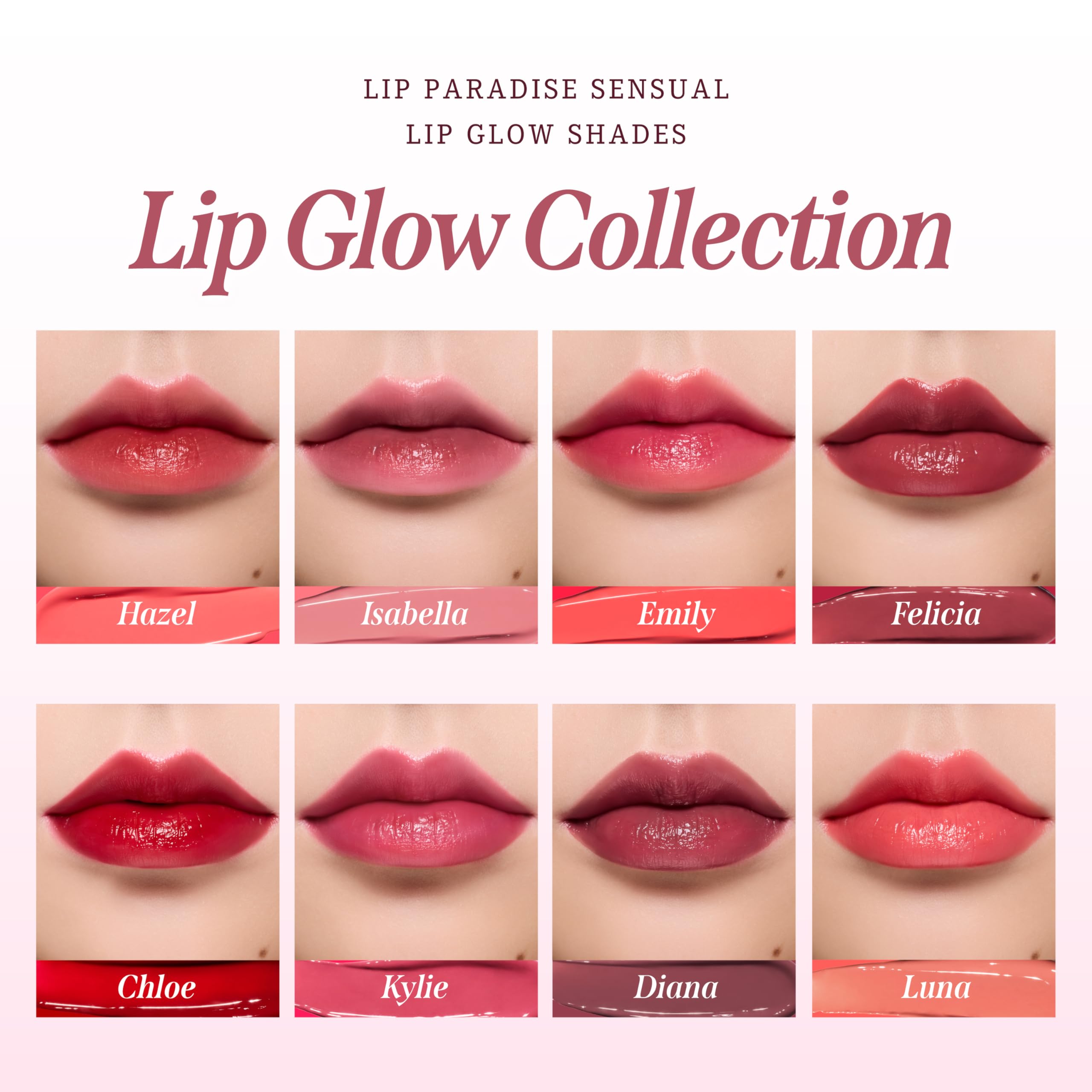DEARDAHLIA Lip Paradise Sensual Lip Glow Hazle – Weightless Vegan Lipstick