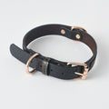 Home Fashion Simple Leather Pet Dog Collar