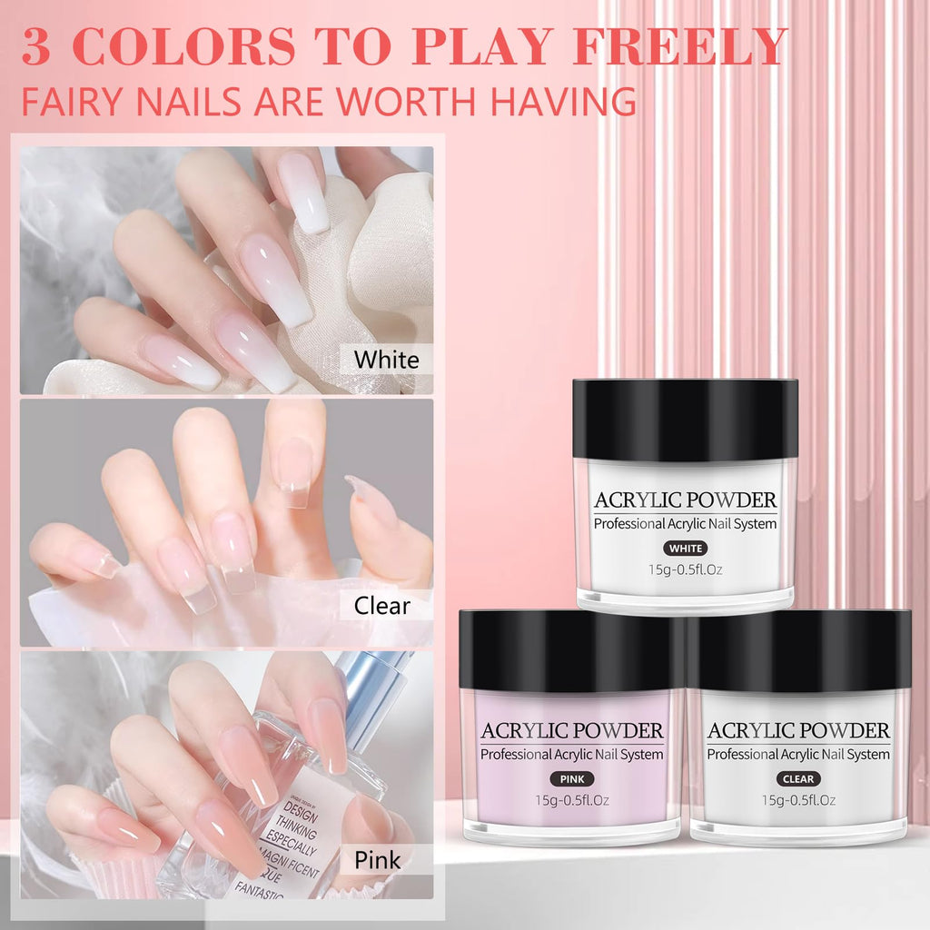 Deciniee Nail Practice Hand – Acrylic Nail Kit & Training Finger