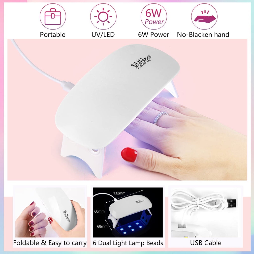 Deciniee Practice Hand for Acrylic Nails Kit - All-in-One Nail Training Set