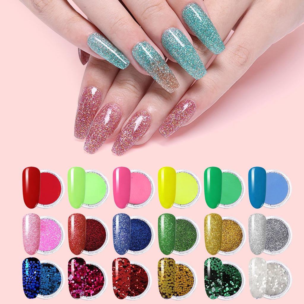 Deciniee Professional Acrylic Nail Kit with Practice Hand – DIY Starter Set