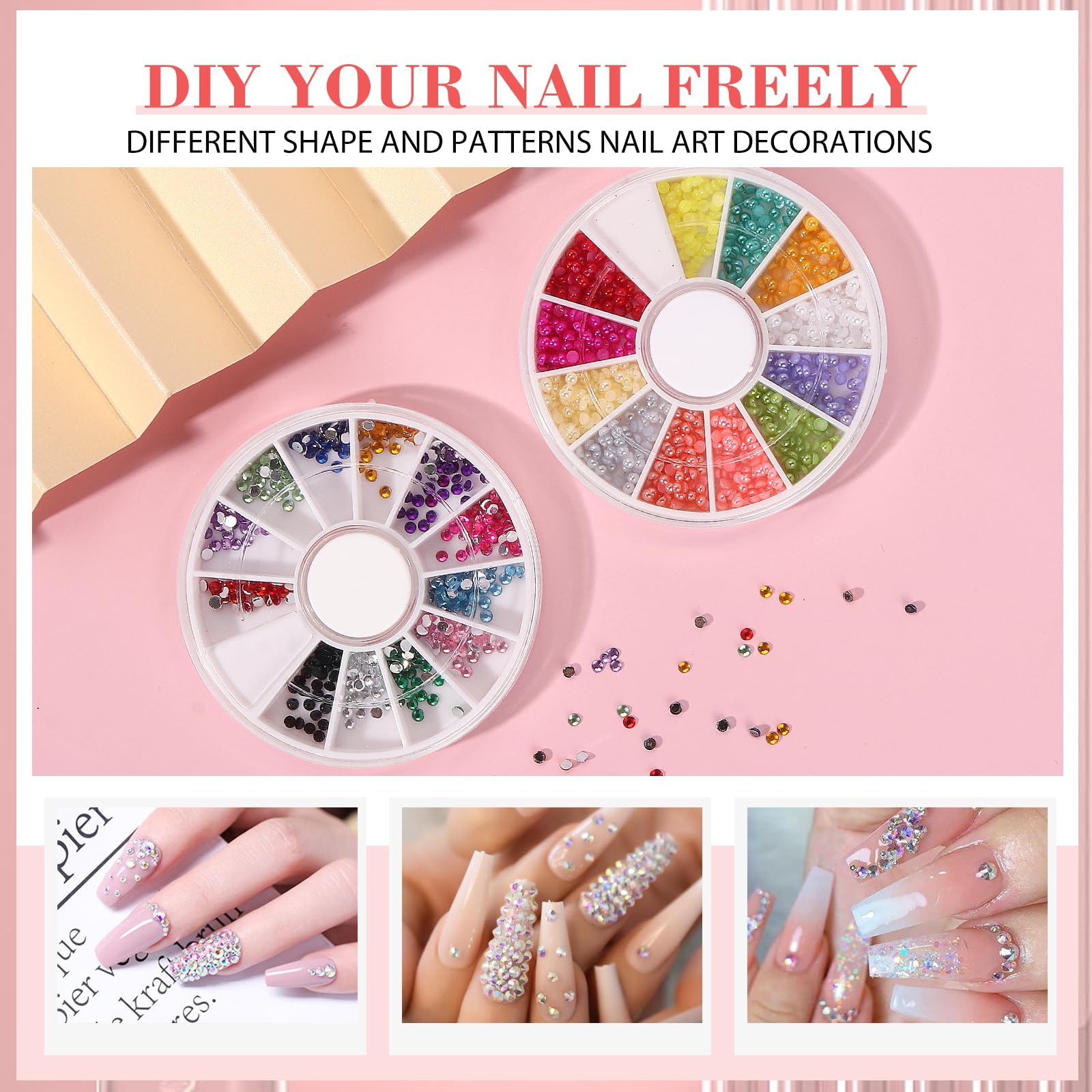 Deciniee Professional Acrylic Nail Kit with Practice Hand – DIY Starter Set