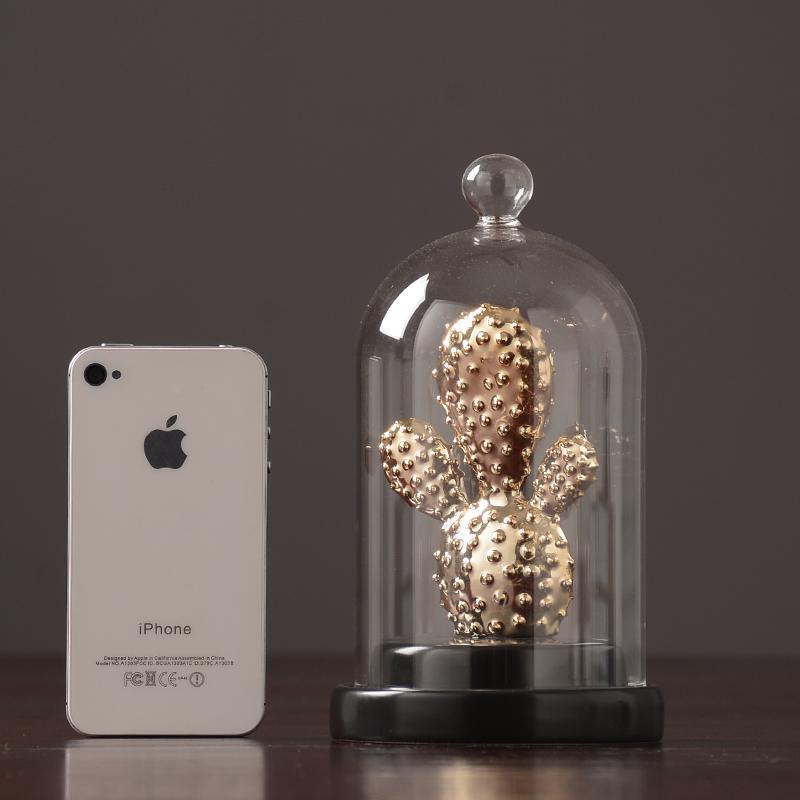 Decoration: A Set Of Four Cactus