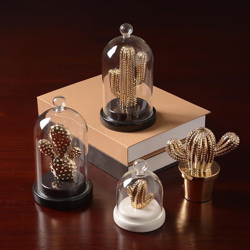 Decoration: A Set Of Four Cactus
